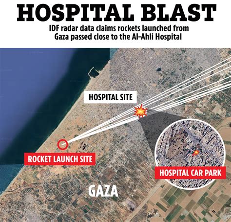 Al-Ahli hospital blast likely caused by missile from ‘inside Gaza,’ says UK’s Sunak